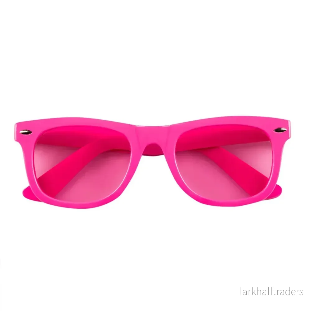 Glasögon, rosa neon 80-tal Glasögon, rosa neon 80-tal