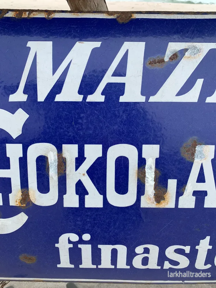 Emaljskylt - Mazetti - Bild 2