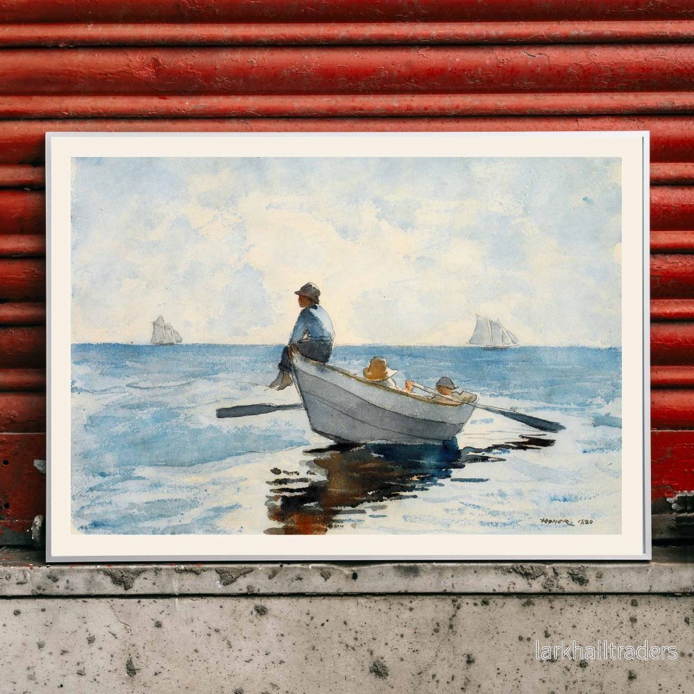 Pojkar i en dory Poster Pojkar i en dory Poster