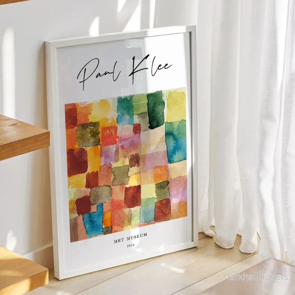 Färgpatchwork Poster