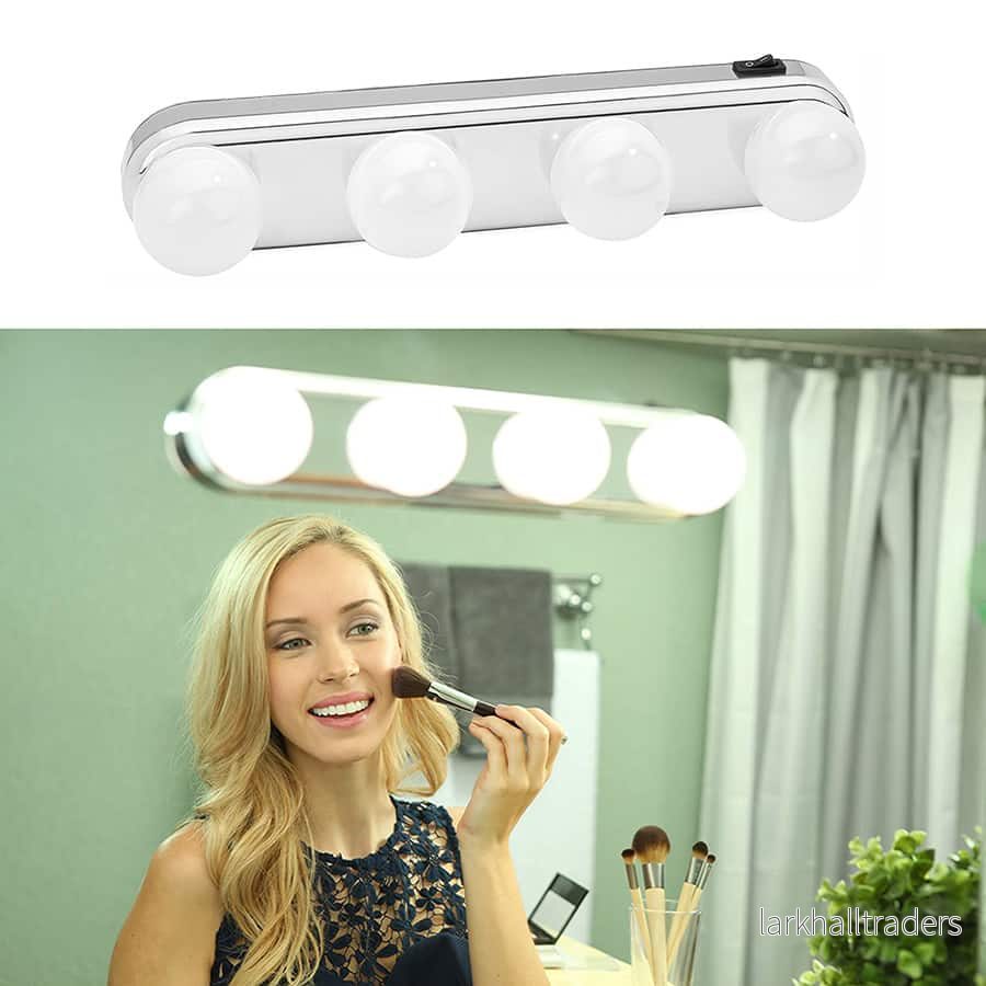 Hollywood LED Makeup Light med sugkopp för spegel Hollywood LED Makeup Light med sugkopp för spegel
