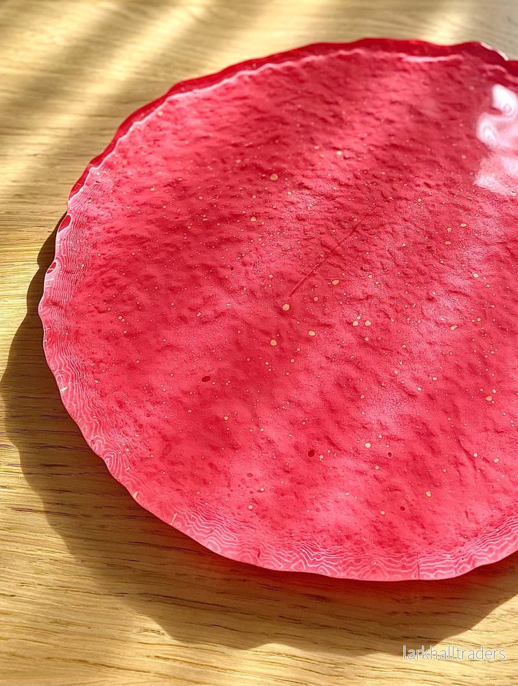 Bricka Raspberry Sun