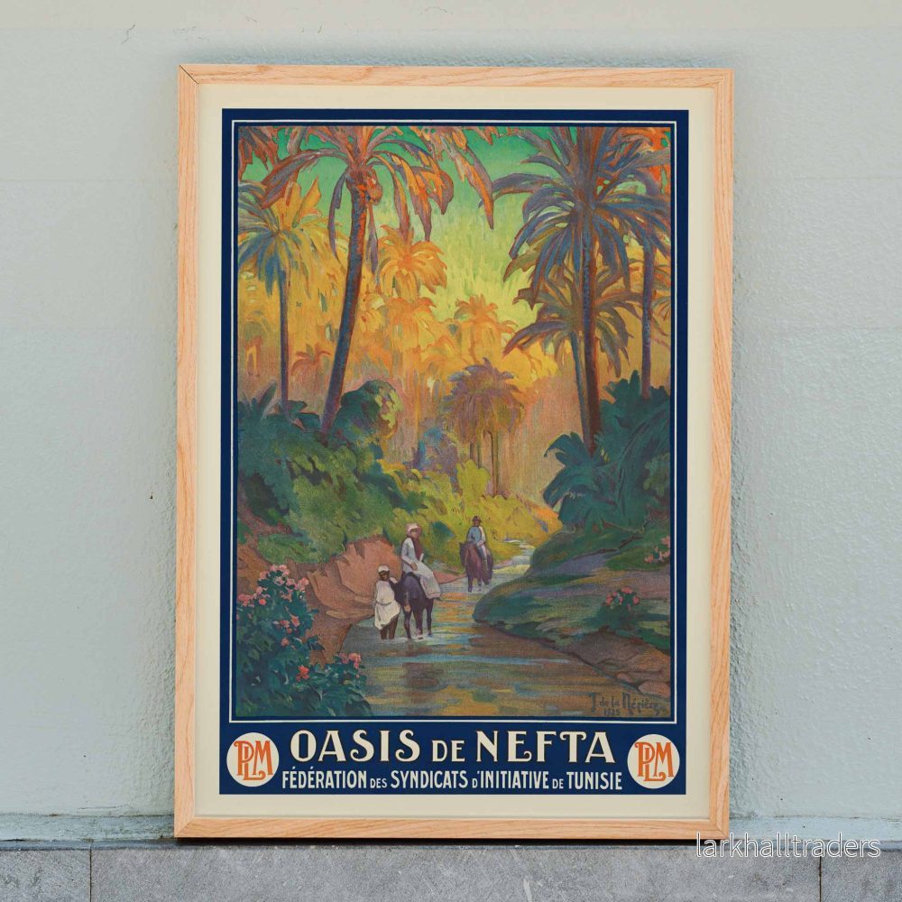 Oasis de Nefta Poster Oasis de Nefta Poster