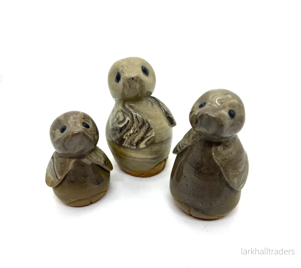 Keramiska pingviner - rusty family