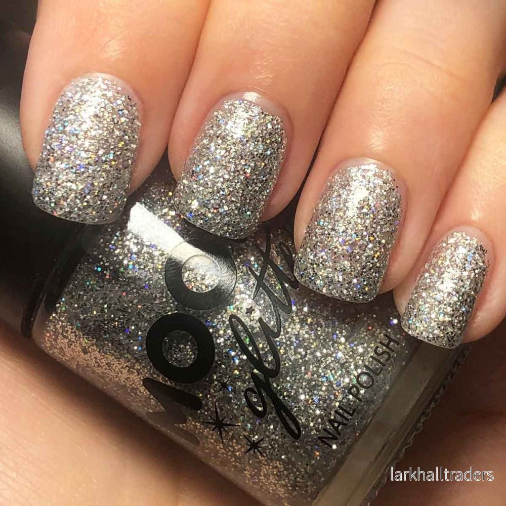 Moon Glitter Holographic Nail Polish, silver 14 ml Moon Glitter Holographic Nail Polish, silver 14 ml
