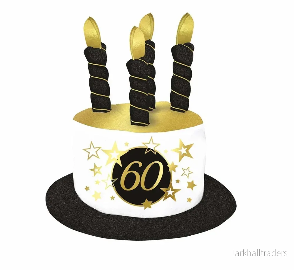 Hatt, happy birthday 60 år Hatt, happy birthday 60 år