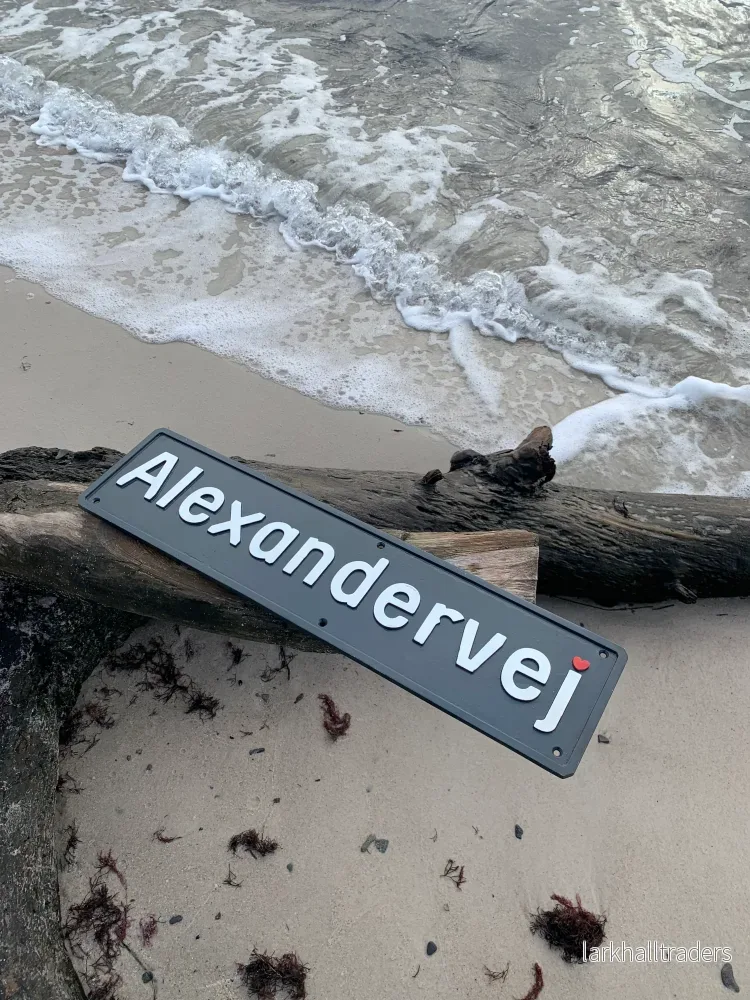 Vägskylt - Alexandervej