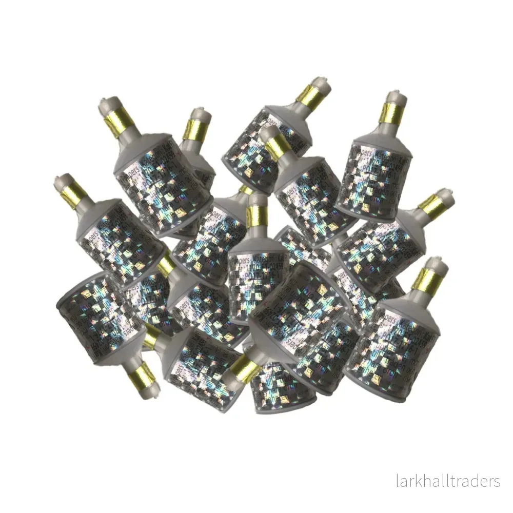 Partypopper, silver 30 st Partypopper, silver 30 st