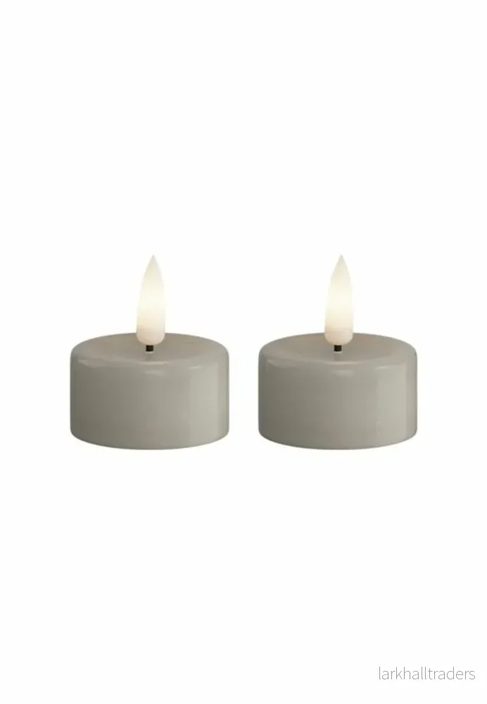 Värmeljus LED 2-Pack 4×4,5 cm Värmeljus LED 2-Pack 4×4,5 cm