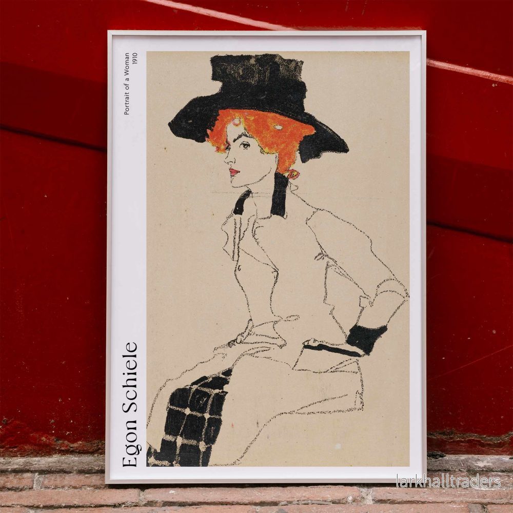 Kvinnoporträtt Poster Kvinnoporträtt Poster