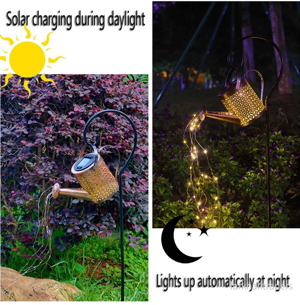 Solvattenkanna LED-lampa för trädgården - Bild 3