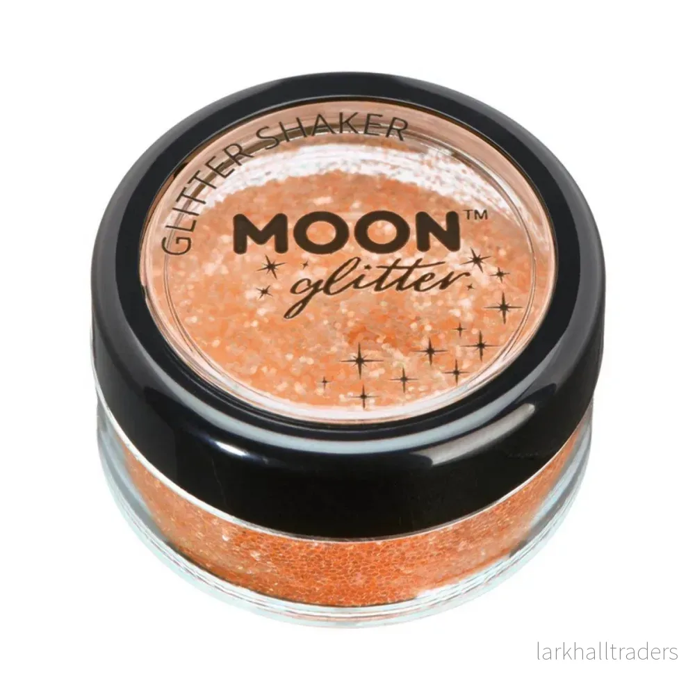 Moon Glitter Iridescent Glitter Shakers, orange 5 g Moon Glitter Iridescent Glitter Shakers, orange 5 g