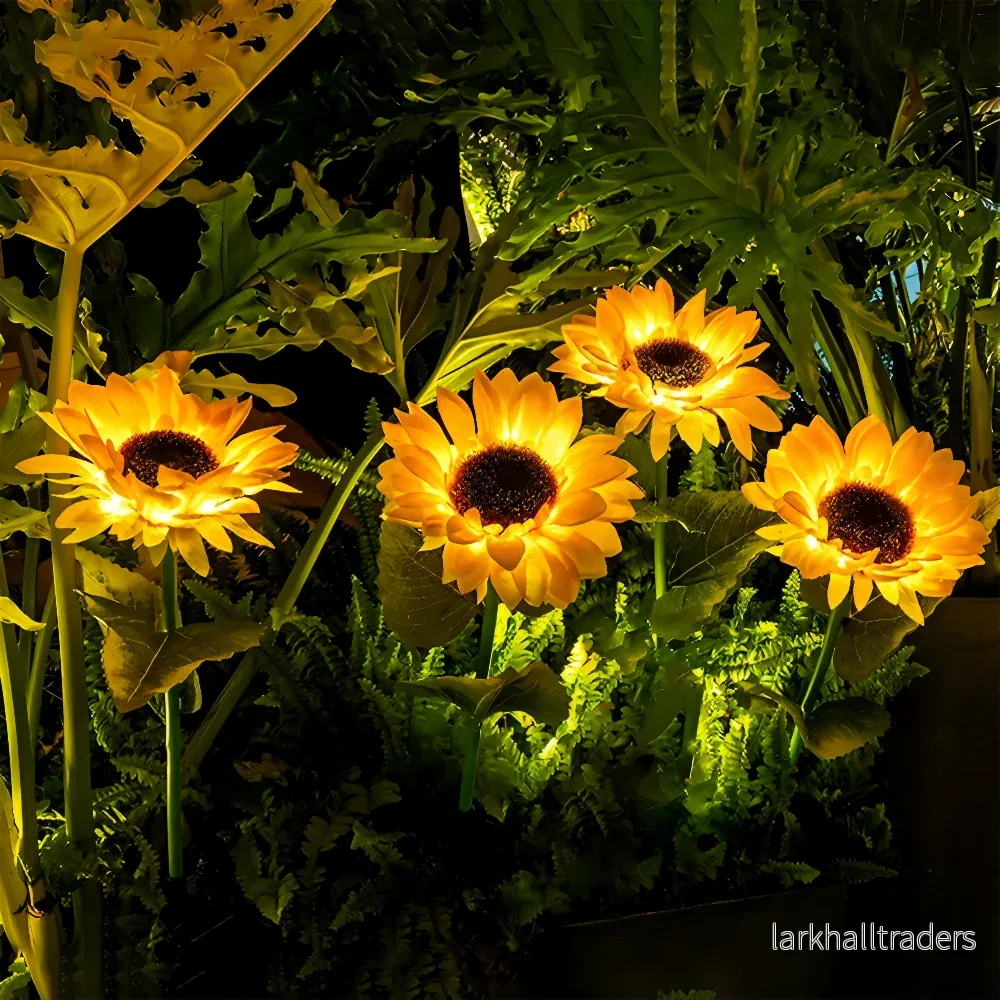 SolarSunray Bloom – Realistisk Solros LED Trädgårdslampa (IP65) SolarSunray Bloom – Realistisk Solros LED Trädgårdslampa (IP65)