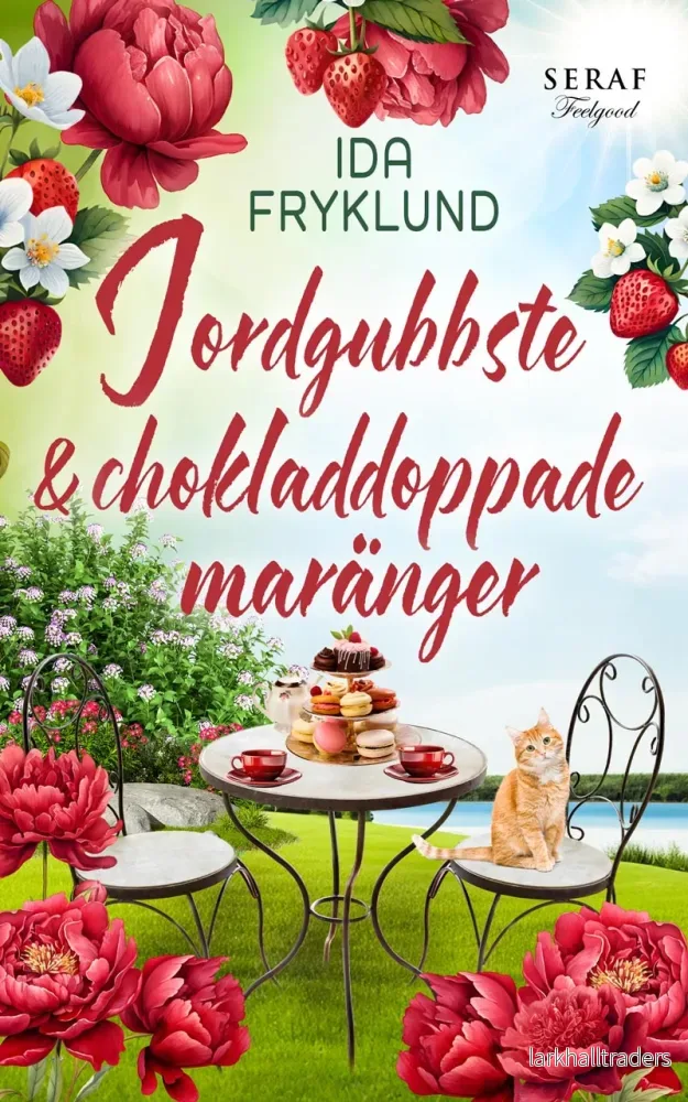 Jordgubbste och chokladdoppade maränger av Ida Fryklund Jordgubbste och chokladdoppade maränger av Ida Fryklund