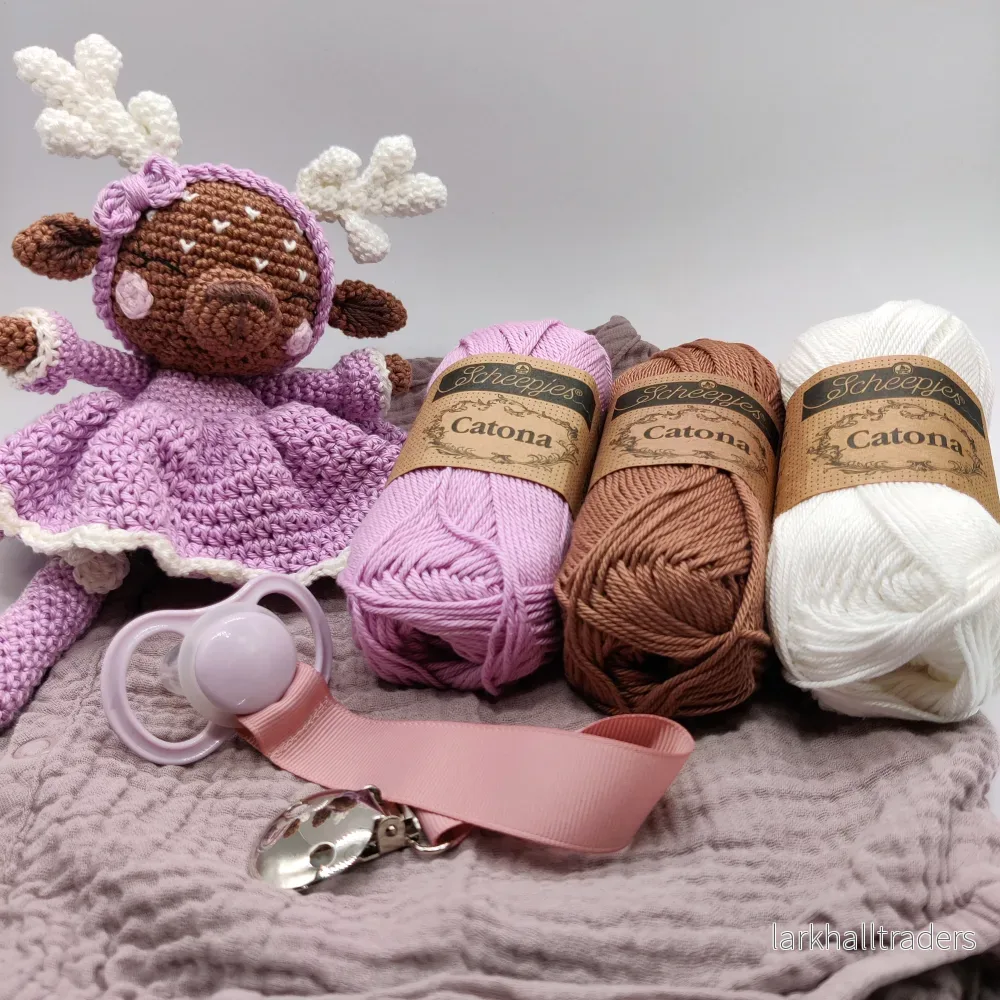 Scheepjes Catona 50g – 157 Root Beer - Bild 3