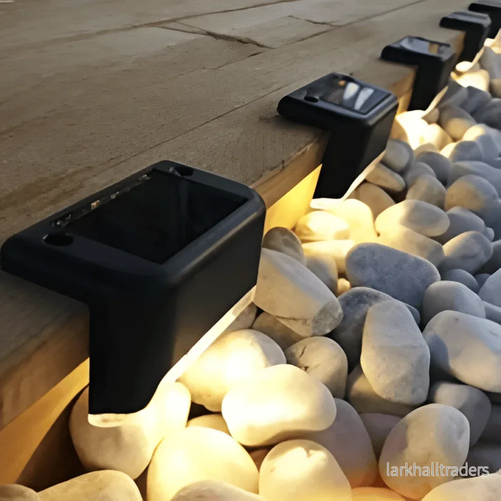 PathStep Lights – LED Solcells Trappbelysning för Utomhusbruk (2/4/8-pack) - Bild 2