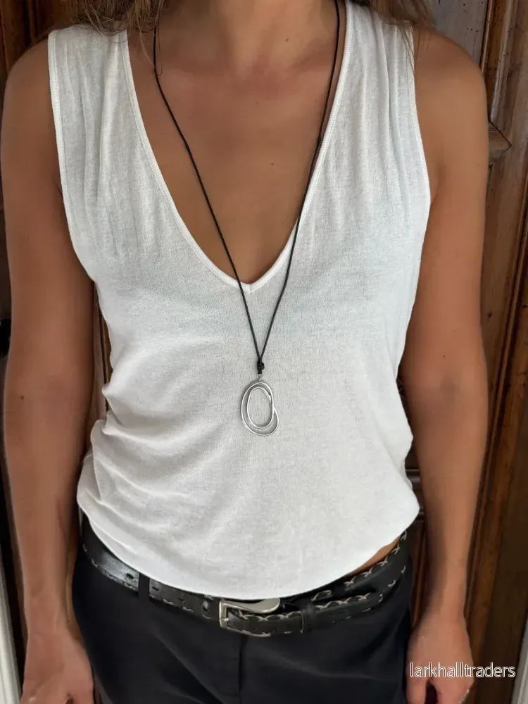 GRASSE - Silver Virvel Halsband - Bild 2