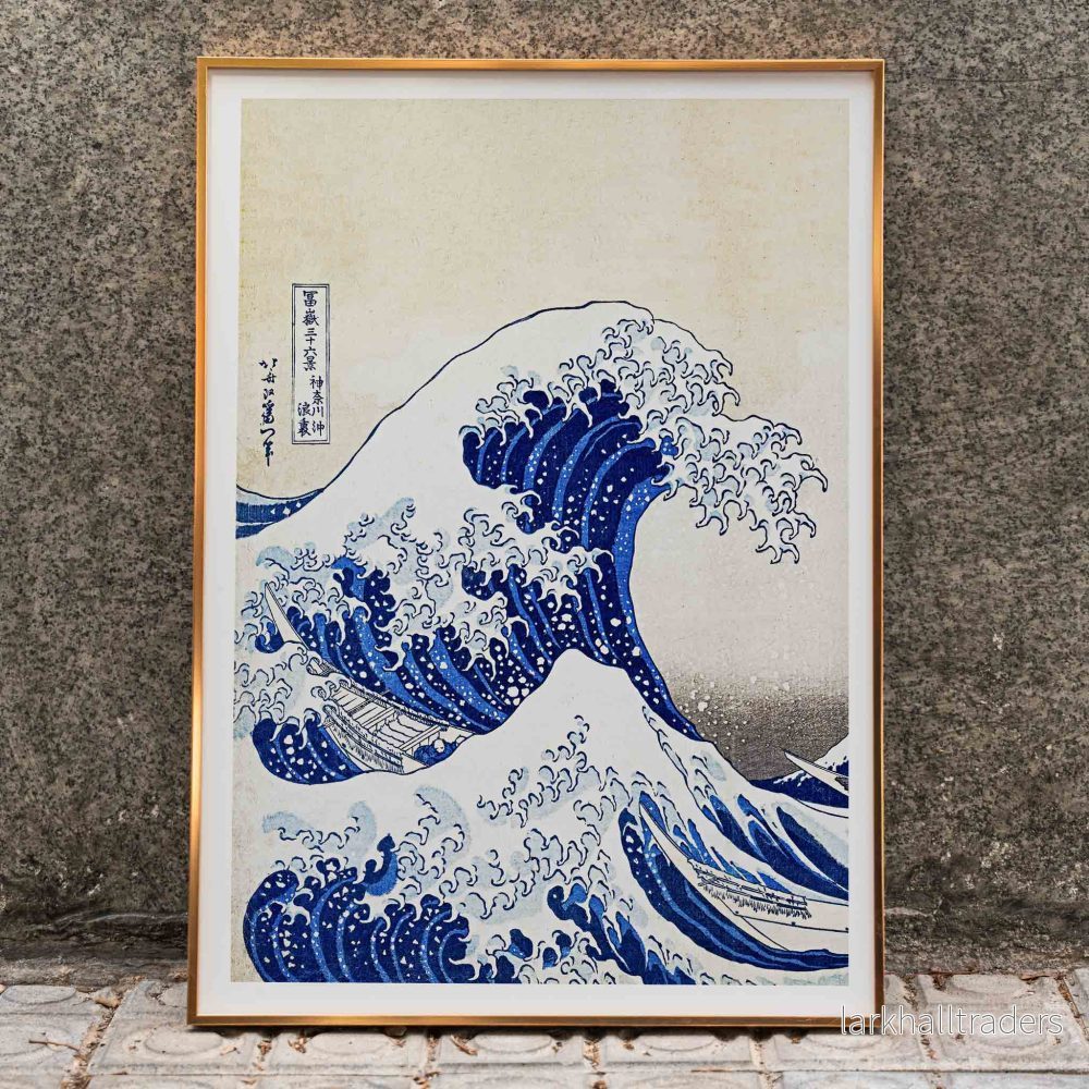 Den stora vågen från Kanagawa Poster Den stora vågen från Kanagawa Poster