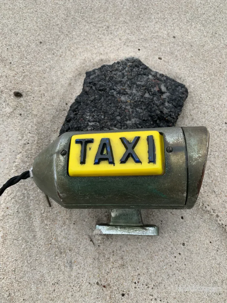 Taxi ljus skylt