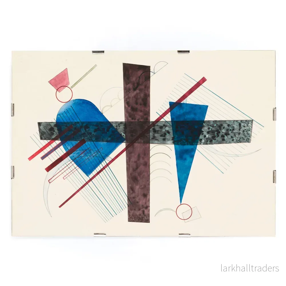 Blau in Rund und Spitz Poster - Bild 3