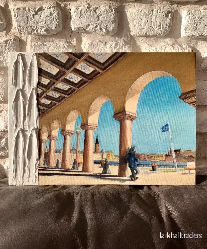 BatVader at the Stockholm City Hall Original - Bild 2