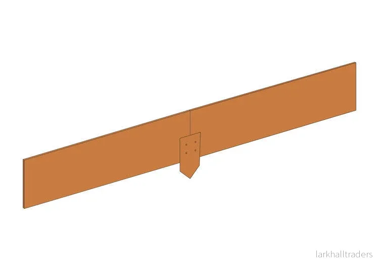 Rabattkant - Corten (10 pack) - Bild 3
