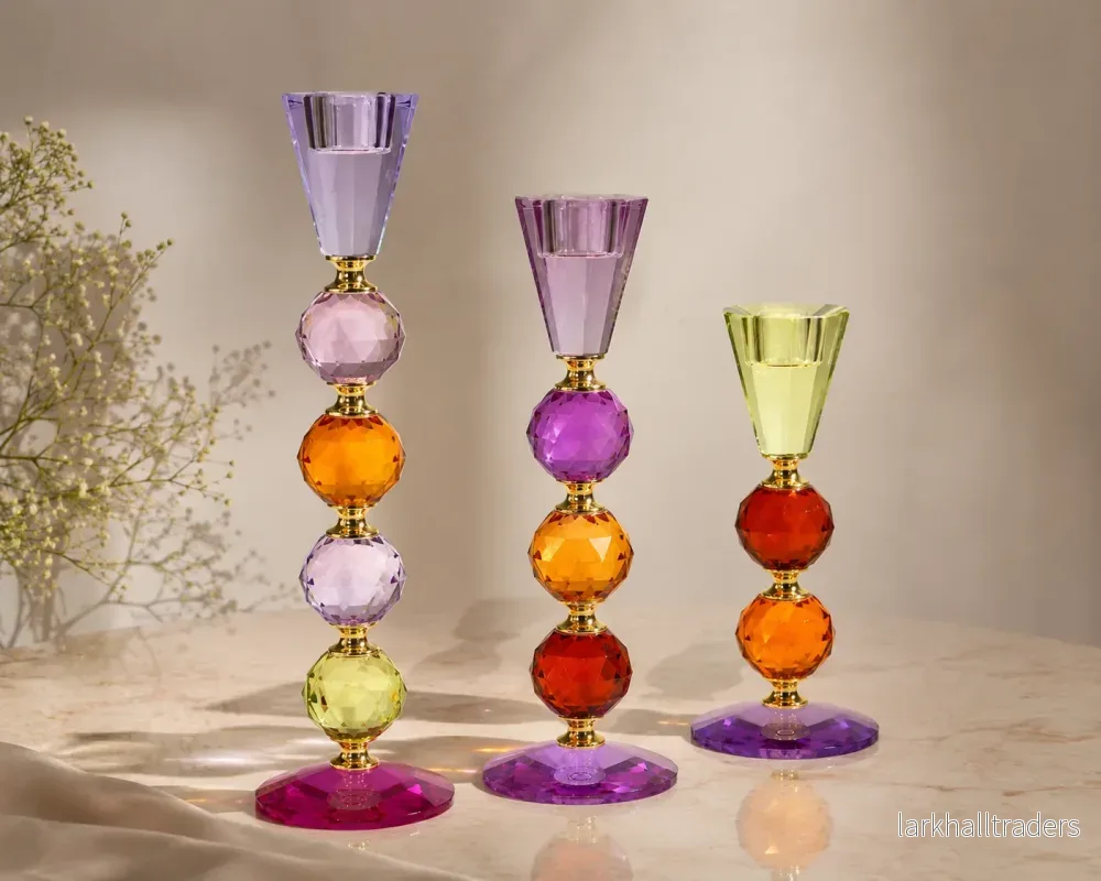 Crystalline Ljusstake i glas Werner Voß - Bild 2