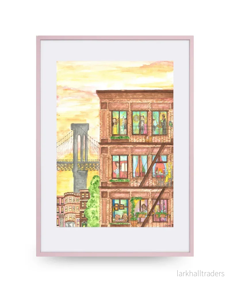 Windows at Sunset Poster - Bild 3