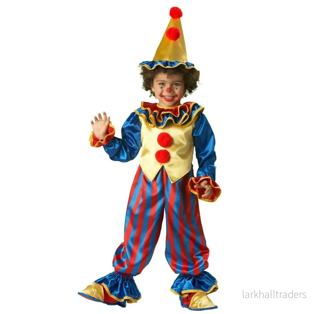 Barndräkt, clown Barndräkt, clown
