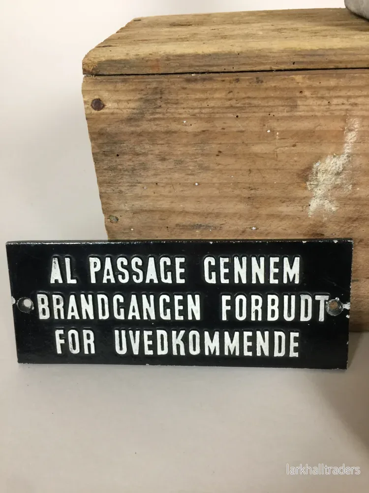 Rolig gammal skylt - Bild 2