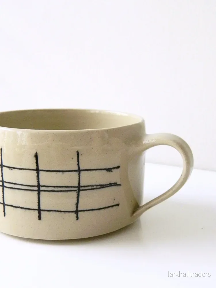 "Oda Cup" - Svart Rutig - Bild 2