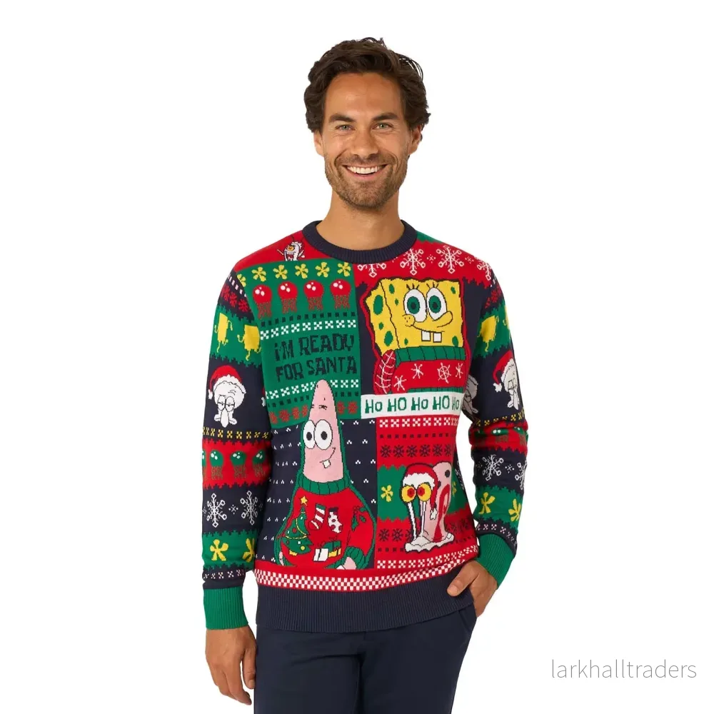 Opposuits jultröja Svampbob