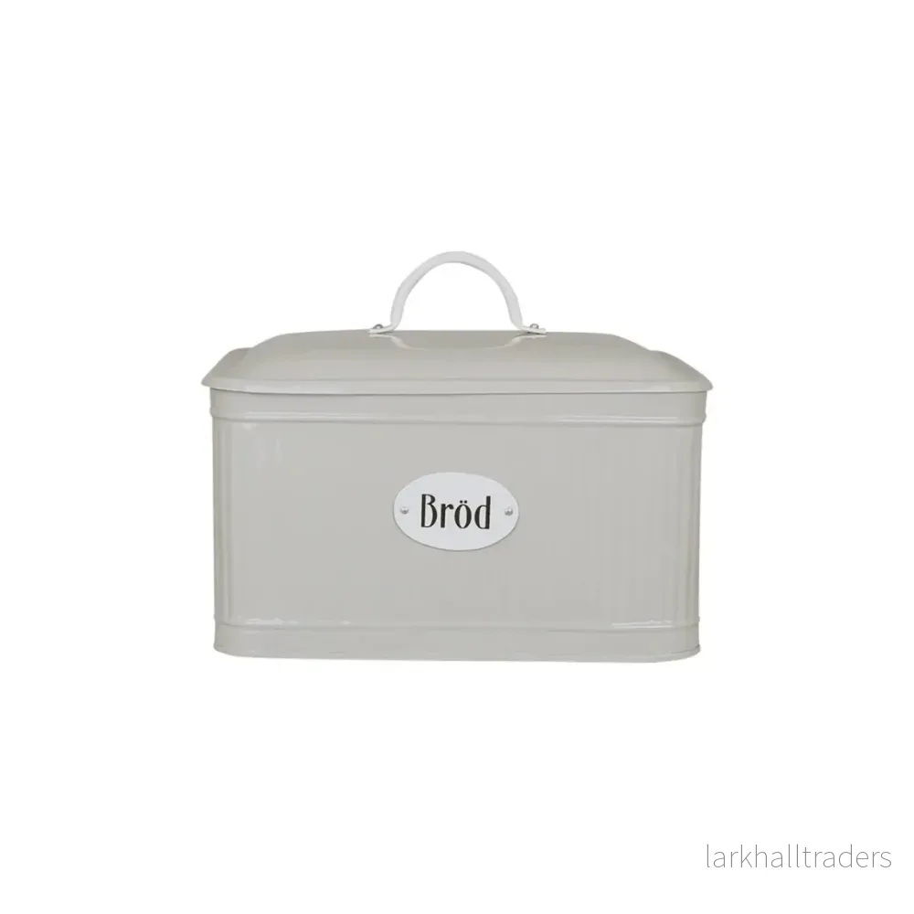 Plåtburk Hugo Bröd Beige