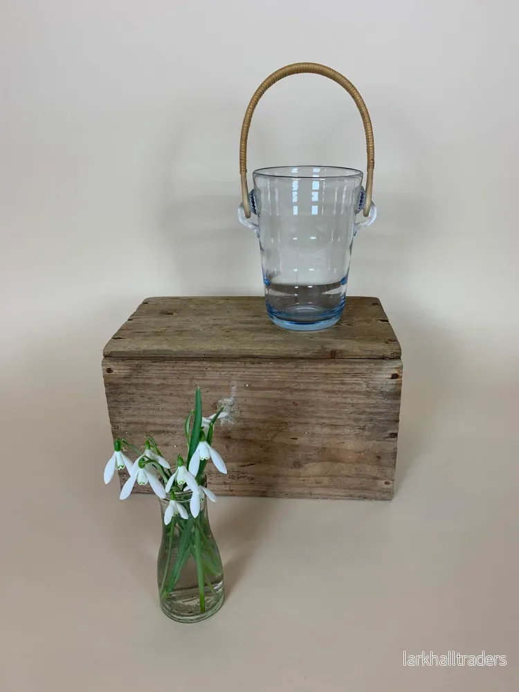 Ishink från Holmegaard i glas med handtag Ishink från Holmegaard i glas med handtag