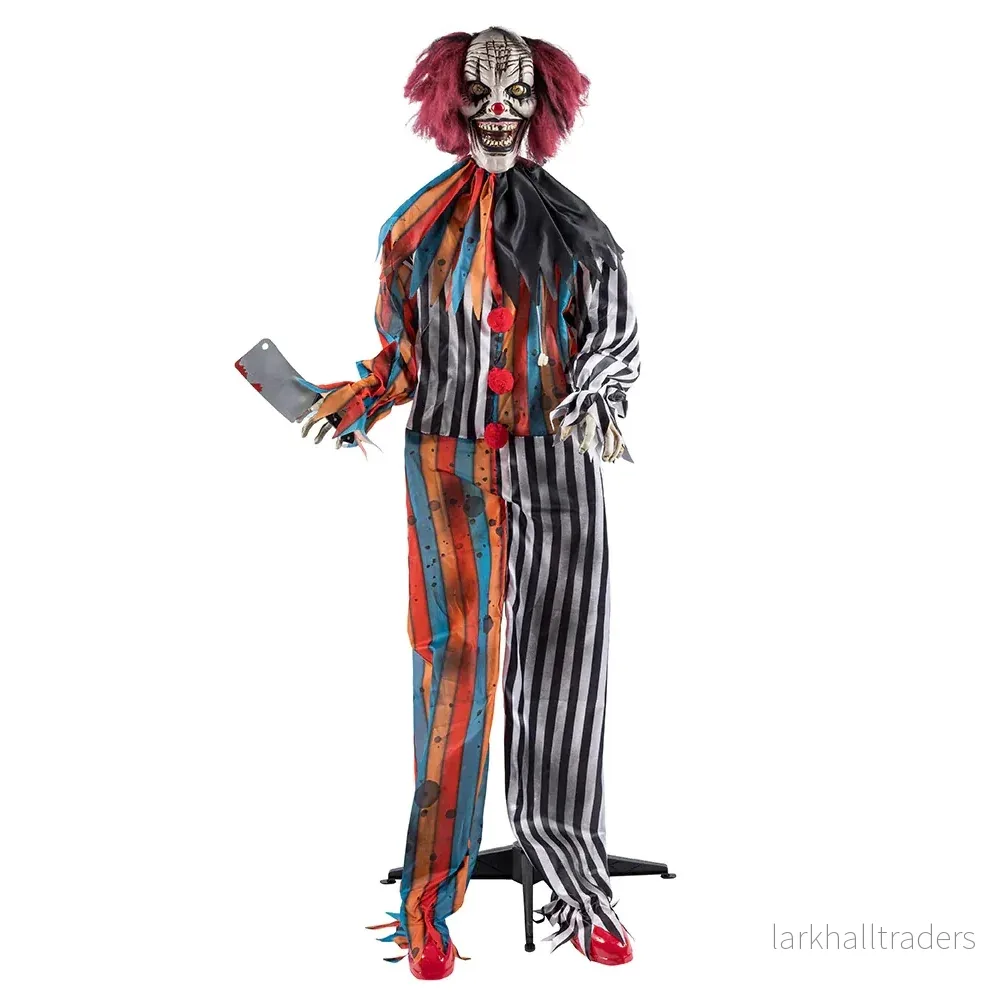 Prop animerad, clown butcher 175 cm - Bild 3
