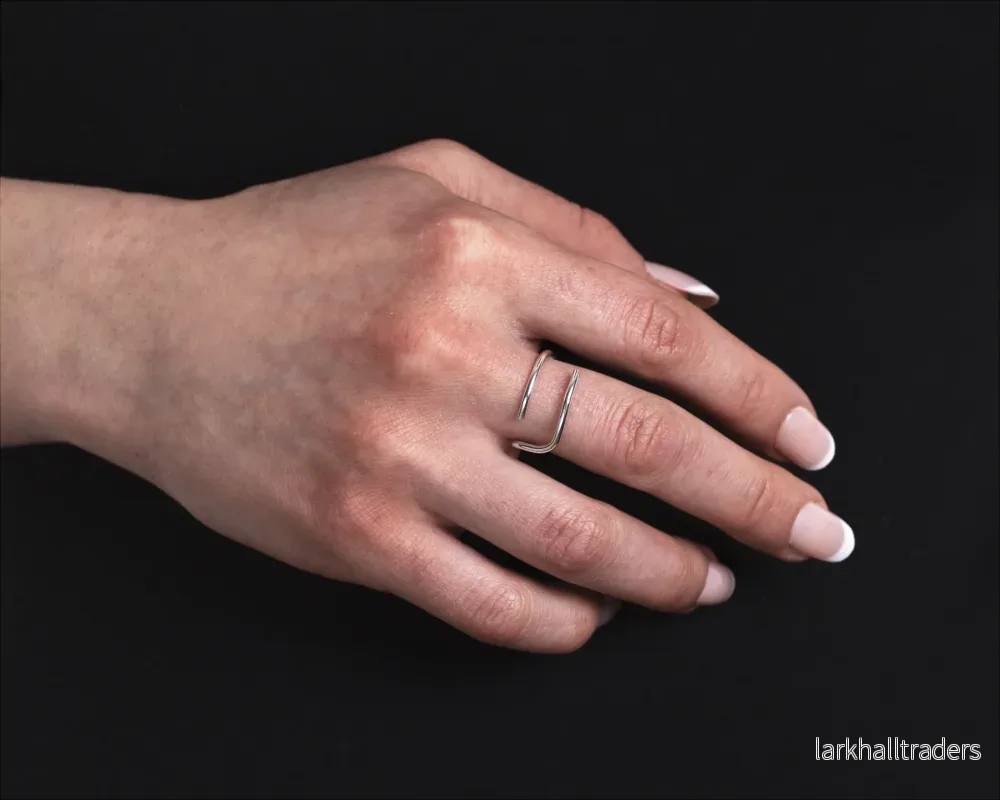 Sicksack Ring