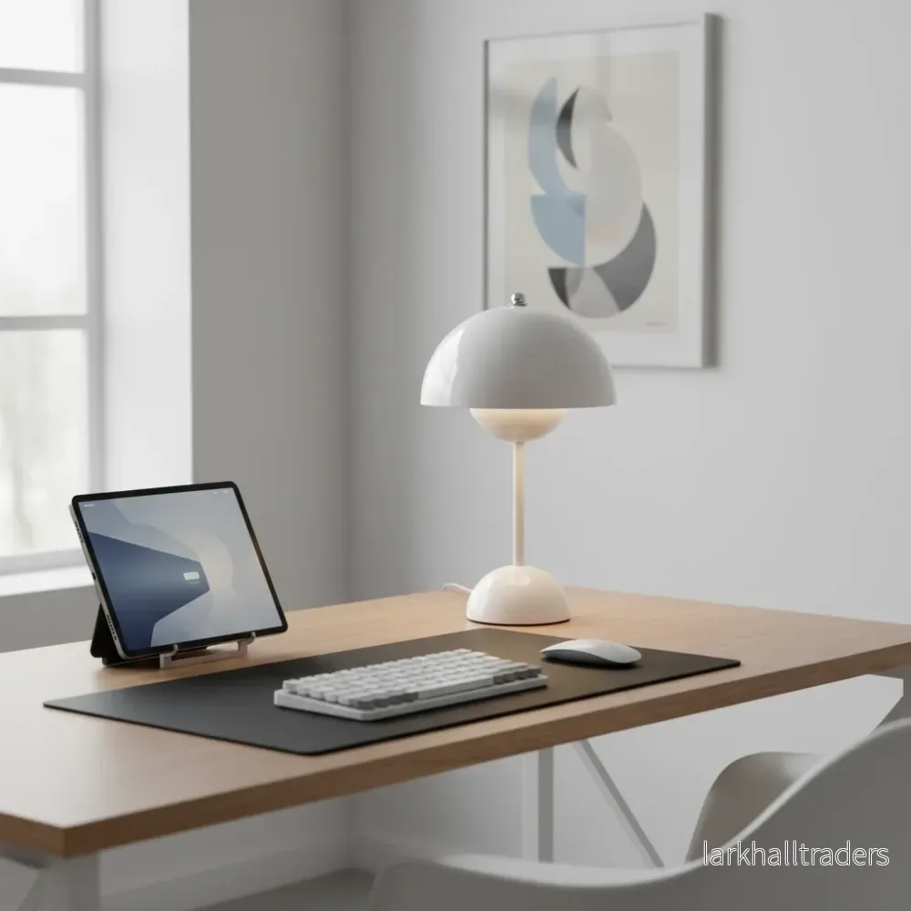 Le Refuge – Dimbar Trådlös Bordslampa med Elegant Blomkruksdesign - Bild 3