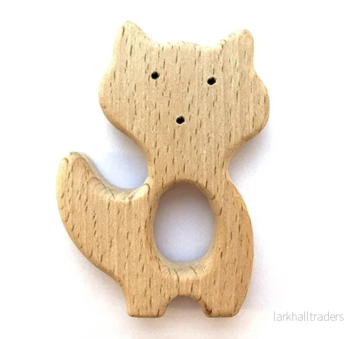 Naturlig träfigur, räv
