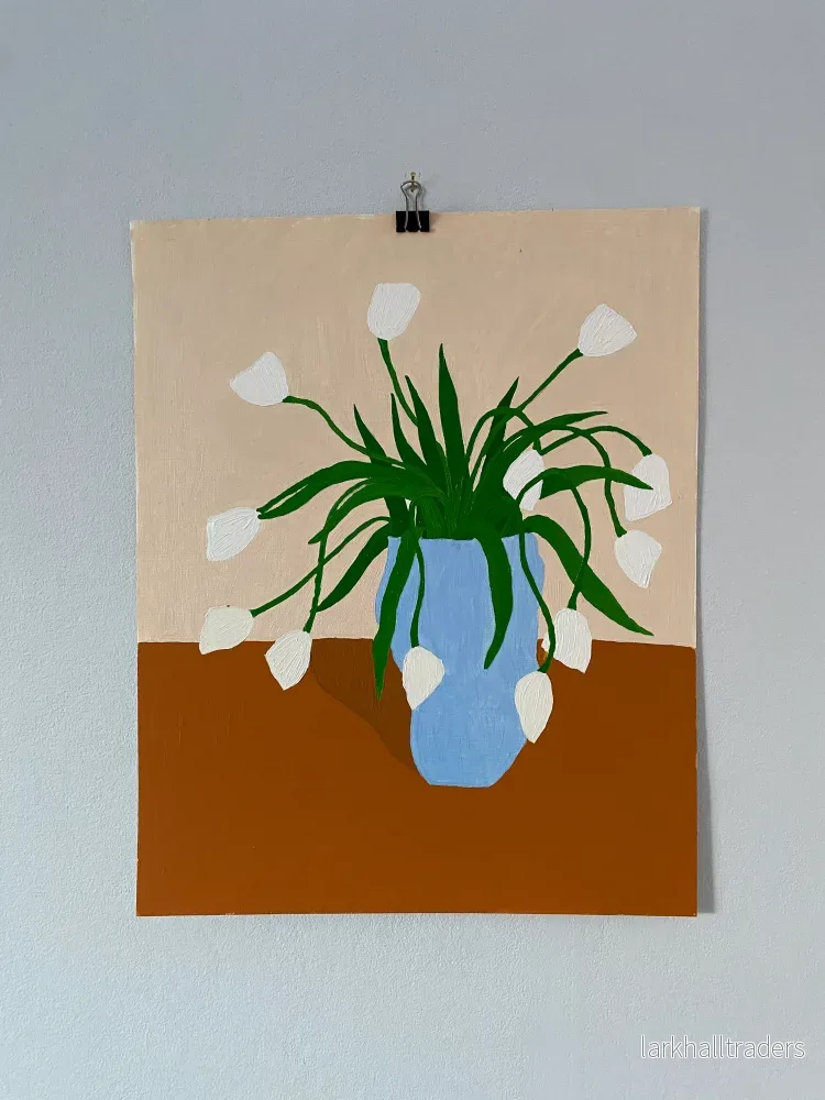 White tulips – 01 Original White tulips – 01 Original
