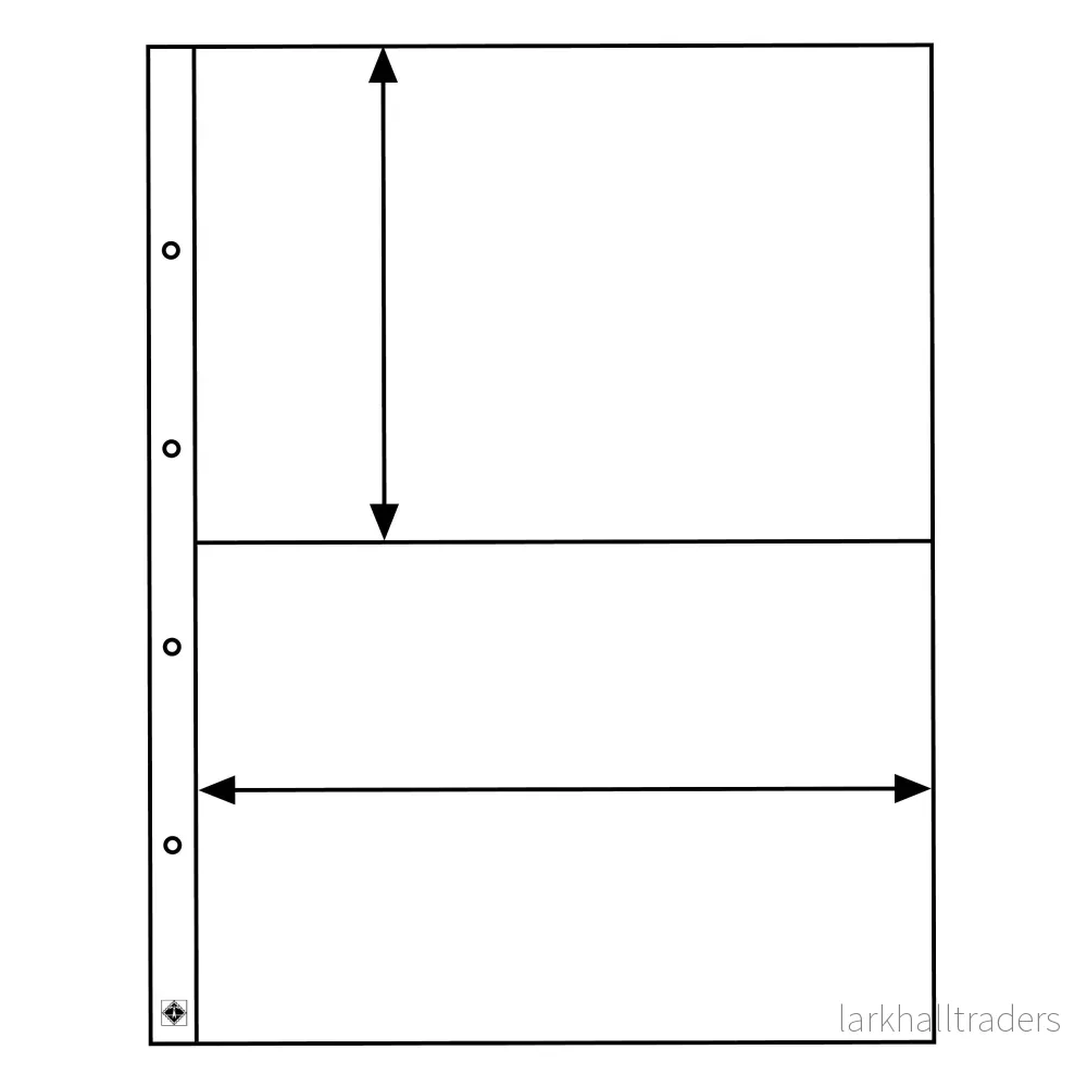 Kanzlei insticksblad, svart (5-pack)