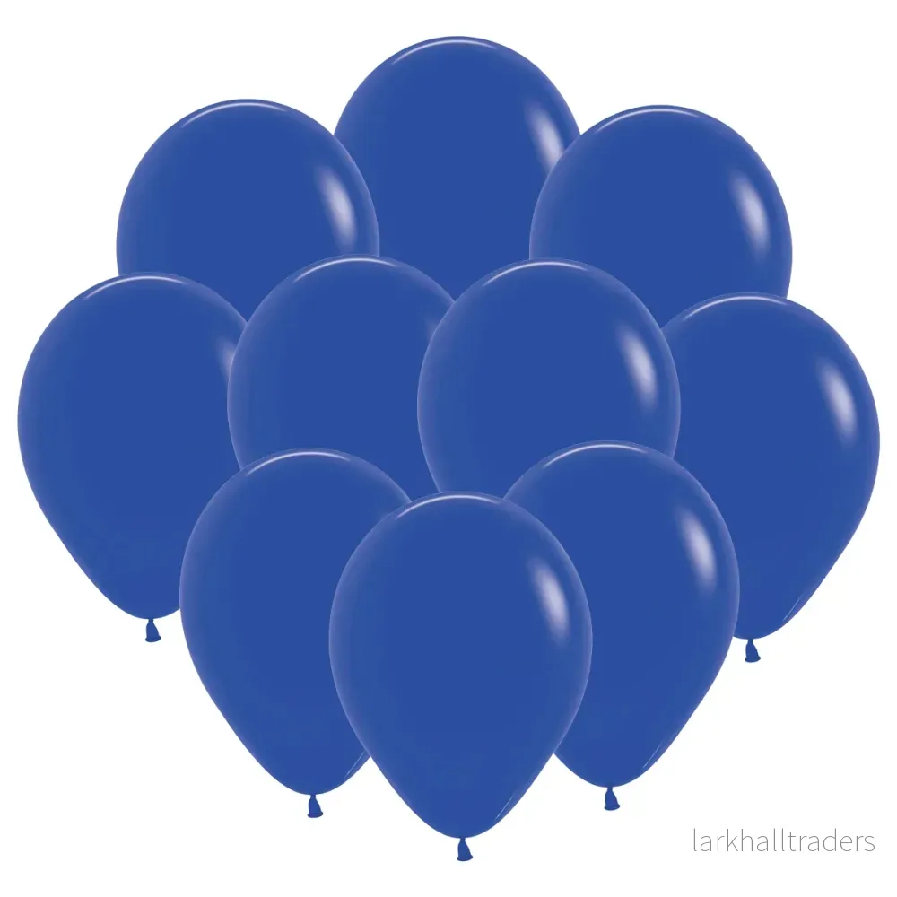 Ballonger, kungsblå 30 cm 10 st Ballonger, kungsblå 30 cm 10 st