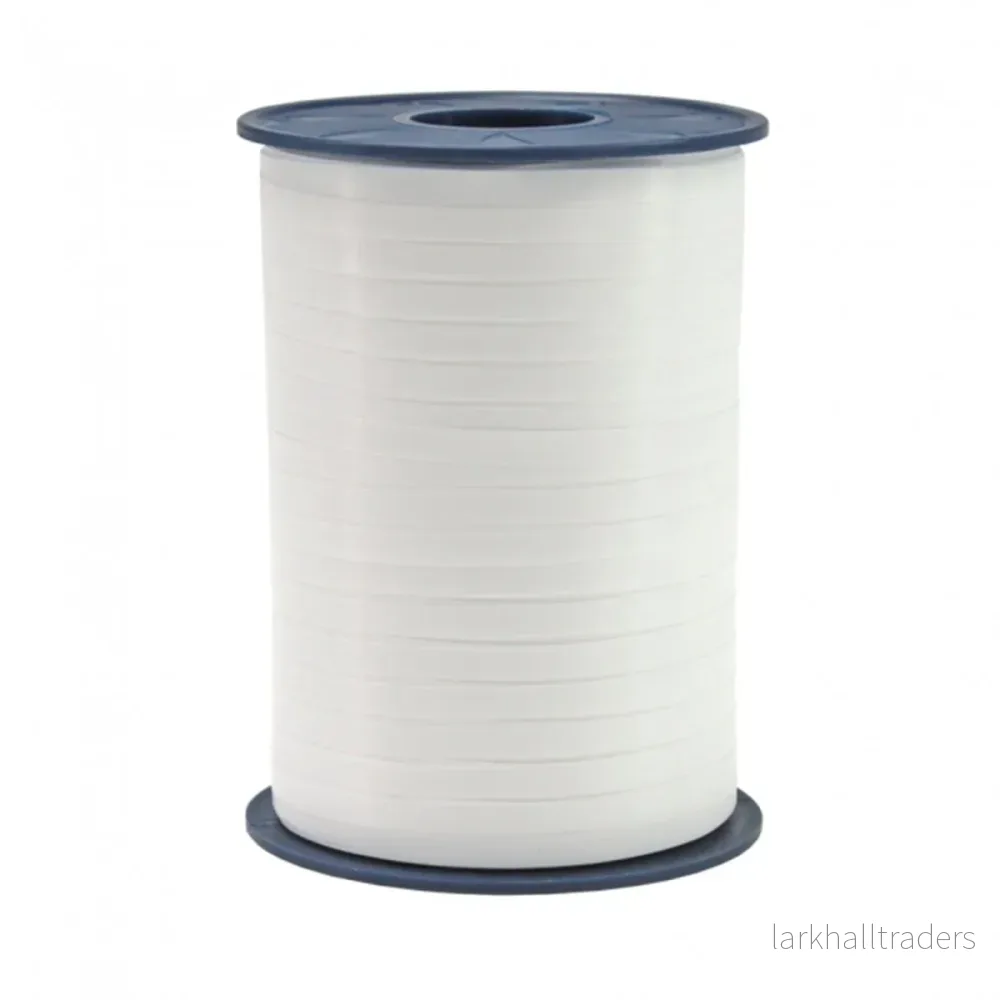 Ballongsnöre, vit 500 m x 5 mm Ballongsnöre, vit 500 m x 5 mm
