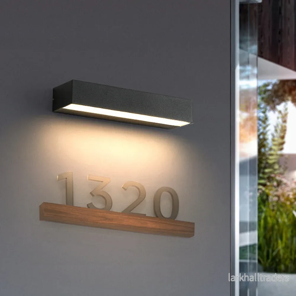 AquaRay – Samtida Vattentålig Aluminium Vägglampa | LED Utomhusbelysning i Modern Design - Bild 3