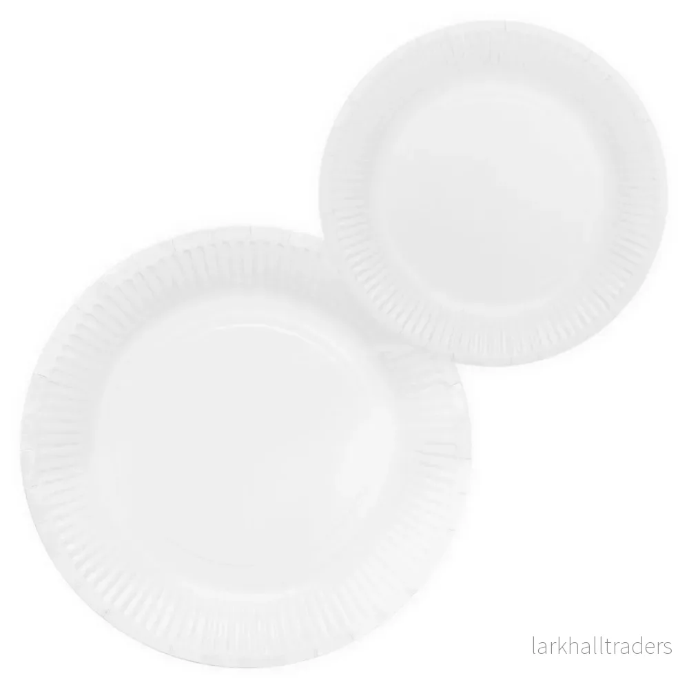 Tallrikar, vita 8 st Tallrikar, vita 8 st
