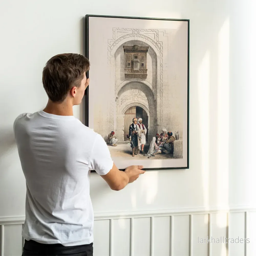 Arabesk arkitektur Poster
