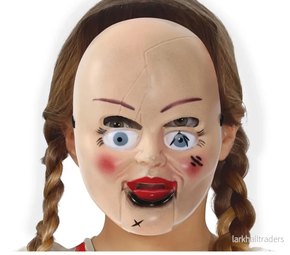 Mask, terror doll pvc