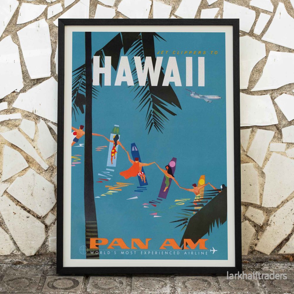 Jet Clipper till Hawaii Poster Jet Clipper till Hawaii Poster