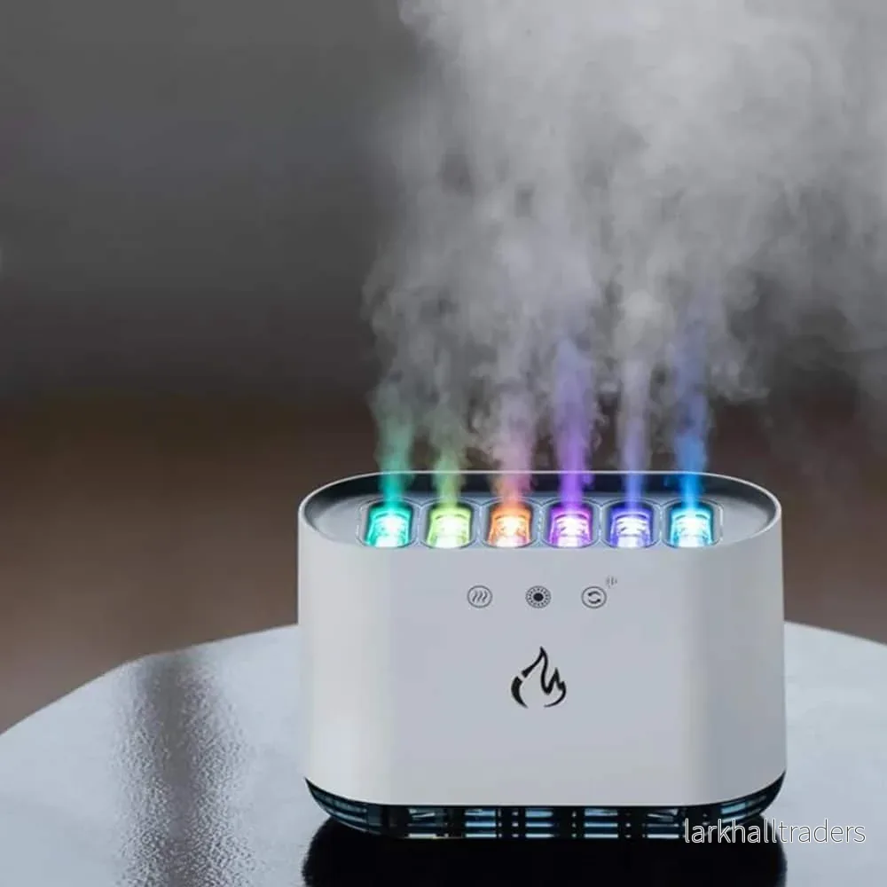 Dynamisk Luftfuktare med 7 Färgglada Ljus & Smart Styrning Dynamisk Luftfuktare med 7 Färgglada Ljus & Smart Styrning