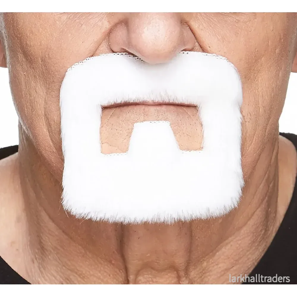 Mustasch, handyman vit Mustasch, handyman vit