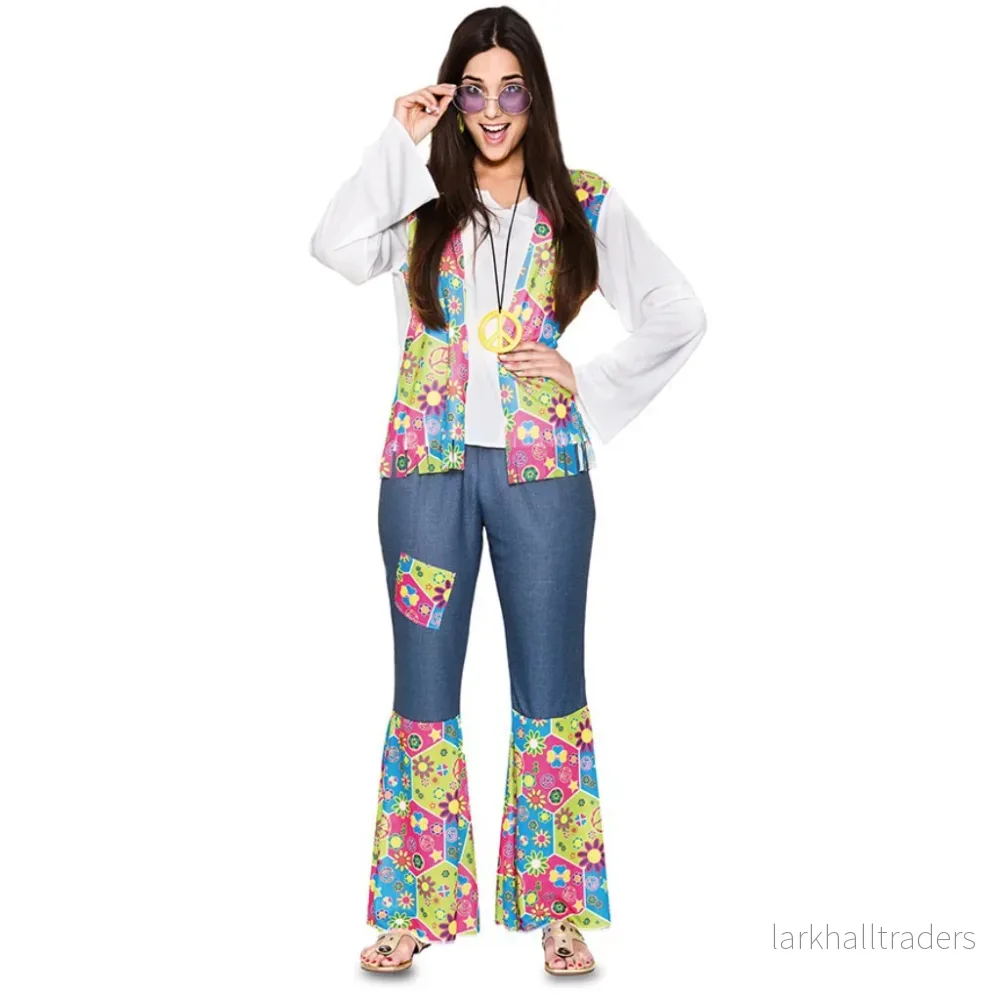 Dräkt, hippie dam M/L Dräkt, hippie dam M/L